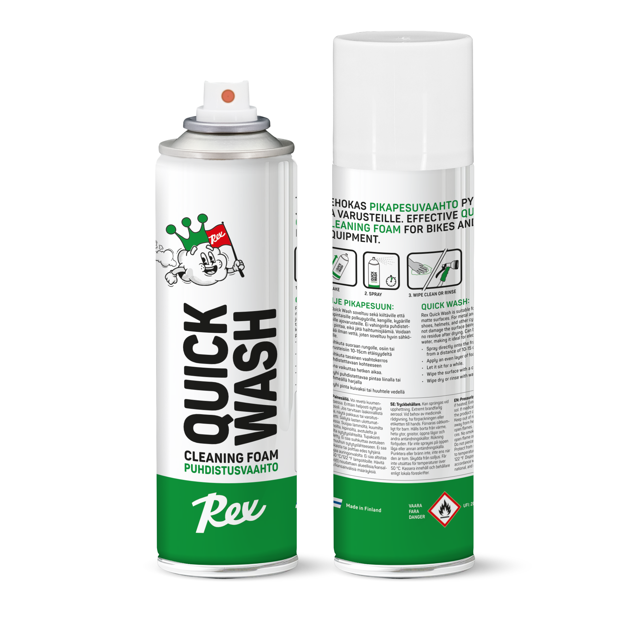 Quick Wash Foam Cleaner