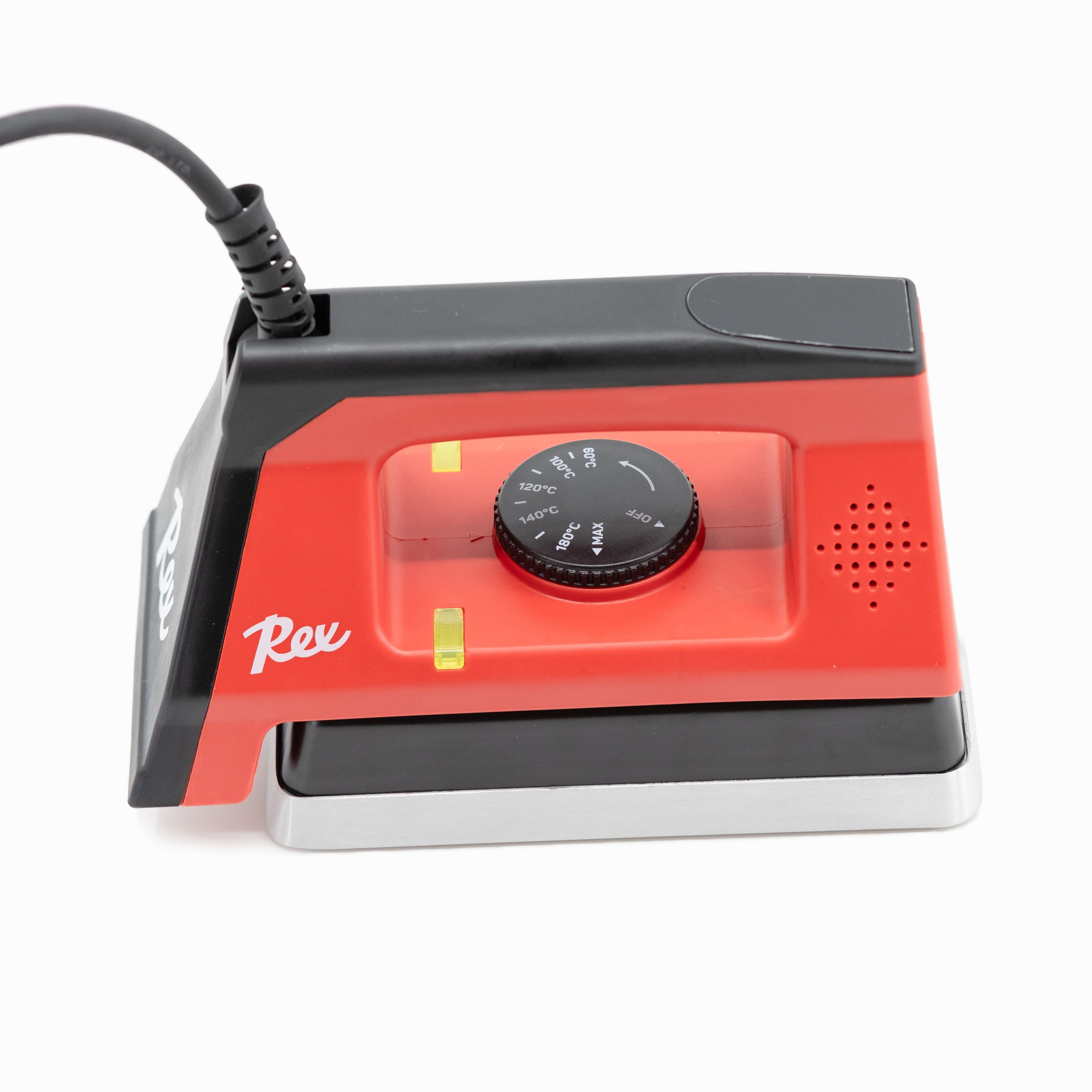 Digital cross country ski waxing iron