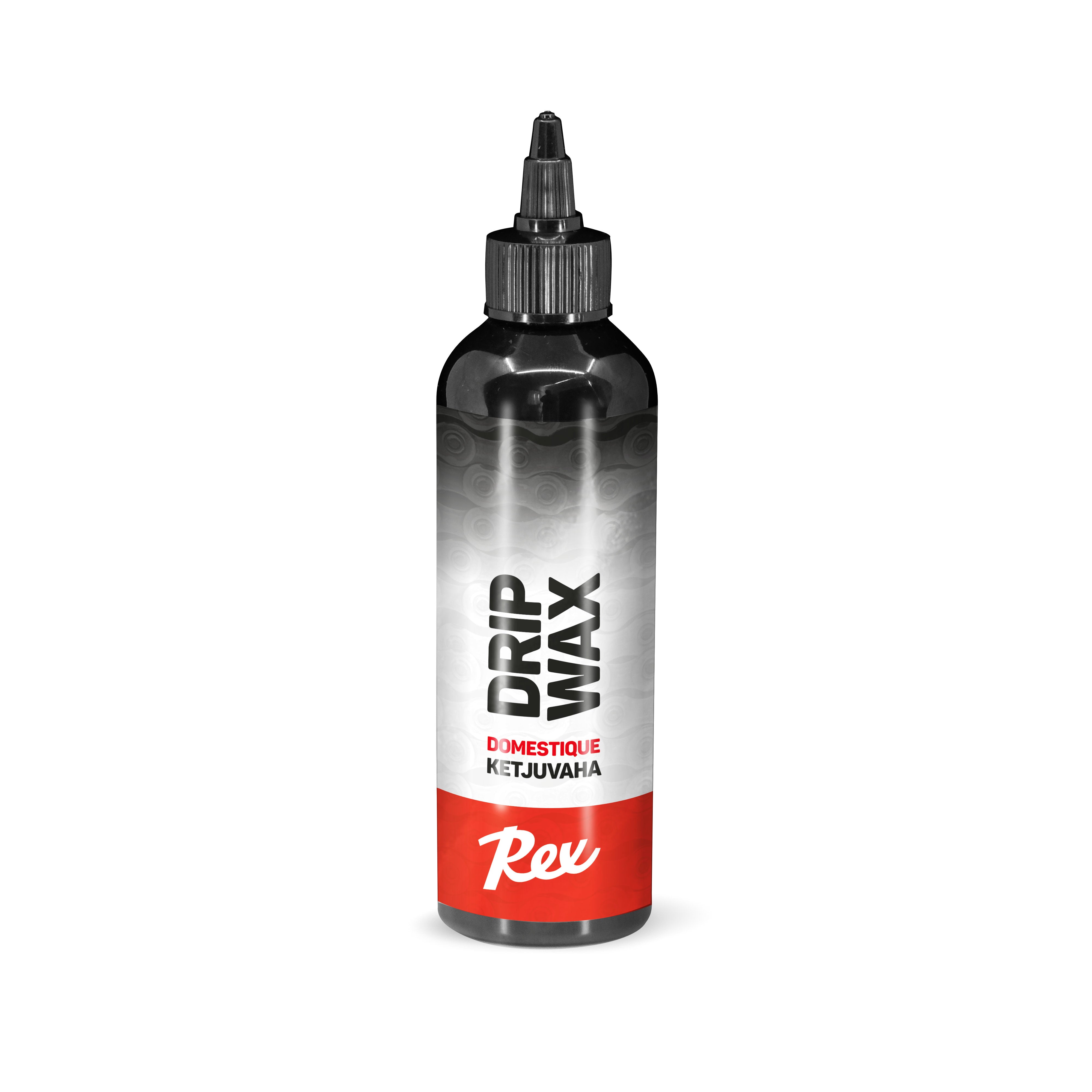 Liquid wax chain lube